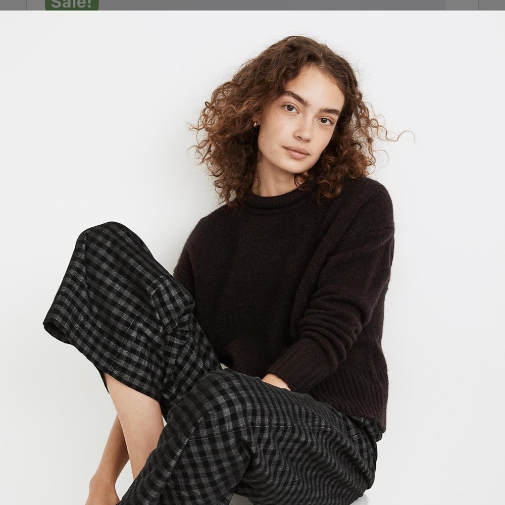 Madewell rollback soft pullover sweater